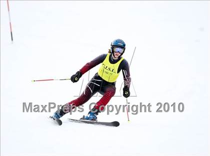 Thumbnail 2 in Connecticuit Interscholastic Ski League Finals (Shoot Out - Team Greenwich) photogallery.