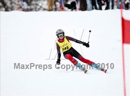 Thumbnail 1 in Connecticuit Interscholastic Ski League Finals (Shoot Out - Team Greenwich) photogallery.