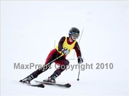Thumbnail 3 in Connecticuit Interscholastic Ski League Finals (Shoot Out - Team Greenwich) photogallery.