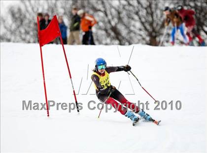 Thumbnail 2 in Connecticuit Interscholastic Ski League Finals (Shoot Out - Team Greenwich) photogallery.