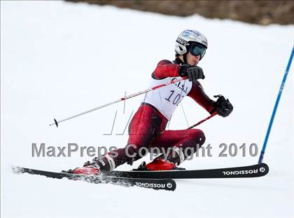Thumbnail 2 in Connecticuit Interscholastic Ski League Finals (Shoot Out - Team Greenwich) photogallery.