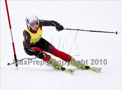Thumbnail 1 in Connecticuit Interscholastic Ski League Finals (Shoot Out - Team Greenwich) photogallery.