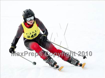 Thumbnail 3 in Connecticuit Interscholastic Ski League Finals (Shoot Out - Team Greenwich) photogallery.