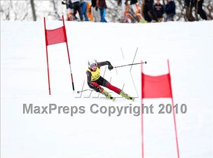 Thumbnail 2 in Connecticuit Interscholastic Ski League Finals (Shoot Out - Team Greenwich) photogallery.
