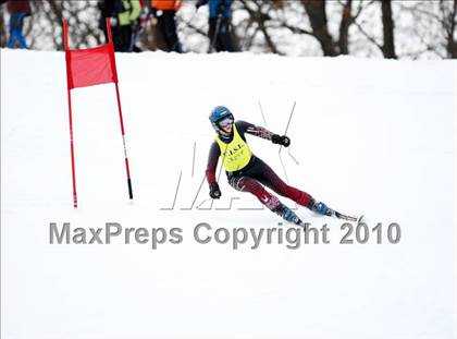 Thumbnail 2 in Connecticuit Interscholastic Ski League Finals (Shoot Out - Team Greenwich) photogallery.