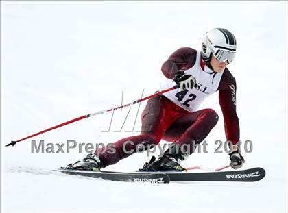 Thumbnail 2 in Connecticuit Interscholastic Ski League Finals (Shoot Out - Team Greenwich) photogallery.