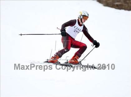 Thumbnail 3 in Connecticuit Interscholastic Ski League Finals (Shoot Out - Team Greenwich) photogallery.