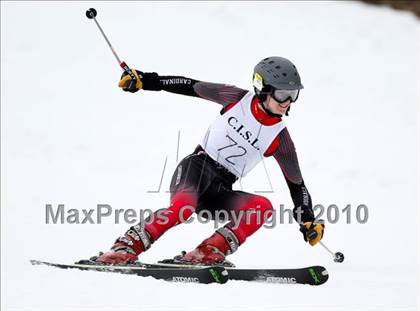 Thumbnail 3 in Connecticuit Interscholastic Ski League Finals (Shoot Out - Team Greenwich) photogallery.