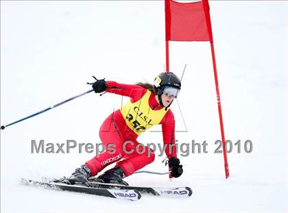 Thumbnail 3 in Connecticuit Interscholastic Ski League Finals (Shoot Out - Team Greenwich) photogallery.