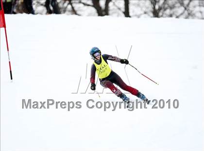 Thumbnail 1 in Connecticuit Interscholastic Ski League Finals (Shoot Out - Team Greenwich) photogallery.