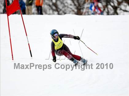 Thumbnail 1 in Connecticuit Interscholastic Ski League Finals (Shoot Out - Team Greenwich) photogallery.