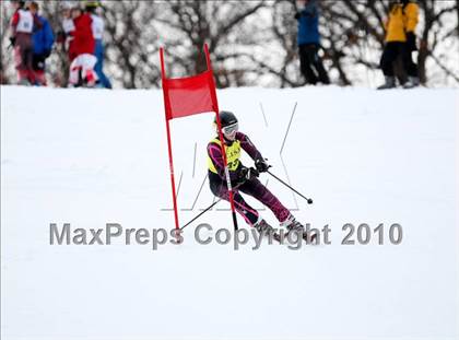 Thumbnail 1 in Connecticuit Interscholastic Ski League Finals (Shoot Out - Team Greenwich) photogallery.