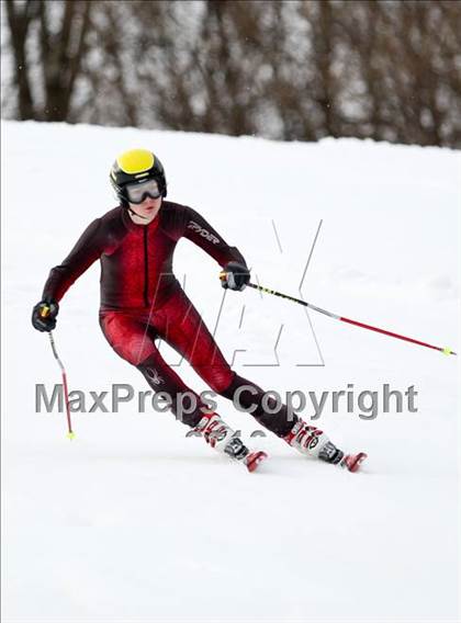 Thumbnail 1 in Connecticuit Interscholastic Ski League Finals (Shoot Out - Team Greenwich) photogallery.