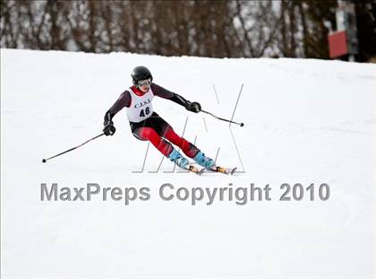 Thumbnail 1 in Connecticuit Interscholastic Ski League Finals (Shoot Out - Team Greenwich) photogallery.