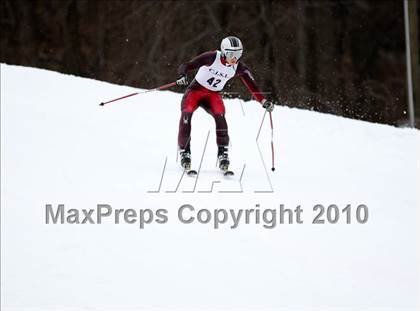 Thumbnail 1 in Connecticuit Interscholastic Ski League Finals (Shoot Out - Team Greenwich) photogallery.
