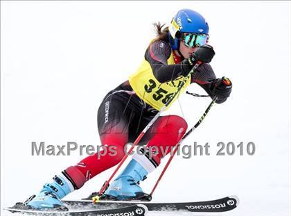Thumbnail 1 in Connecticuit Interscholastic Ski League Finals (Shoot Out - Team Greenwich) photogallery.