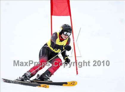 Thumbnail 1 in Connecticuit Interscholastic Ski League Finals (Shoot Out - Team Greenwich) photogallery.