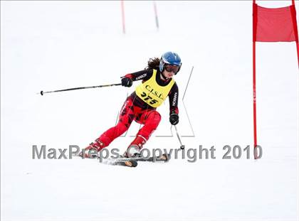 Thumbnail 1 in Connecticuit Interscholastic Ski League Finals (Shoot Out - Team Greenwich) photogallery.