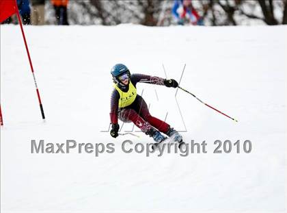 Thumbnail 2 in Connecticuit Interscholastic Ski League Finals (Shoot Out - Team Greenwich) photogallery.