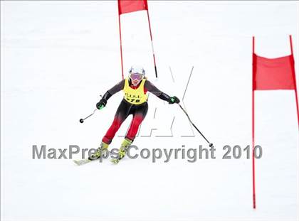 Thumbnail 1 in Connecticuit Interscholastic Ski League Finals (Shoot Out - Team Greenwich) photogallery.