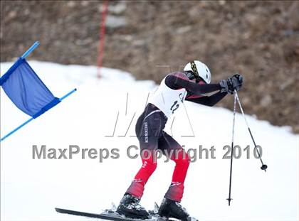 Thumbnail 2 in Connecticuit Interscholastic Ski League Finals (Shoot Out - Team Greenwich) photogallery.