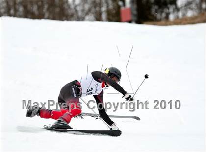 Thumbnail 1 in Connecticuit Interscholastic Ski League Finals (Shoot Out - Team Greenwich) photogallery.