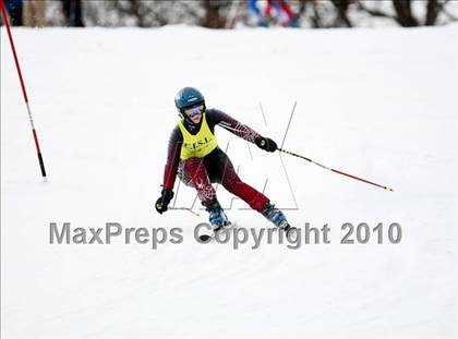 Thumbnail 3 in Connecticuit Interscholastic Ski League Finals (Shoot Out - Team Greenwich) photogallery.