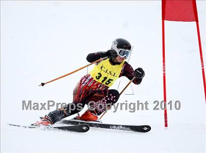 Thumbnail 3 in Connecticuit Interscholastic Ski League Finals (Shoot Out - Team Greenwich) photogallery.