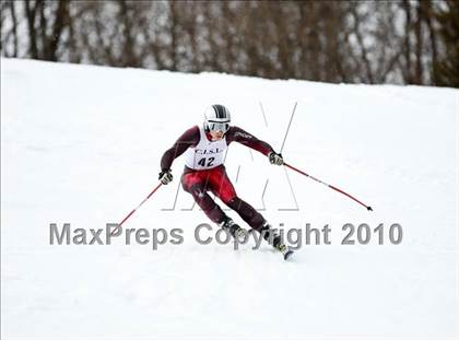 Thumbnail 2 in Connecticuit Interscholastic Ski League Finals (Shoot Out - Team Greenwich) photogallery.