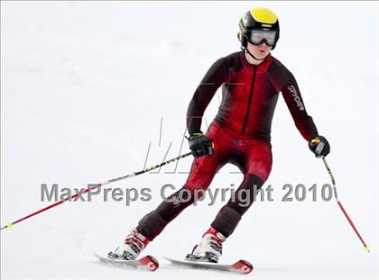 Thumbnail 1 in Connecticuit Interscholastic Ski League Finals (Shoot Out - Team Greenwich) photogallery.