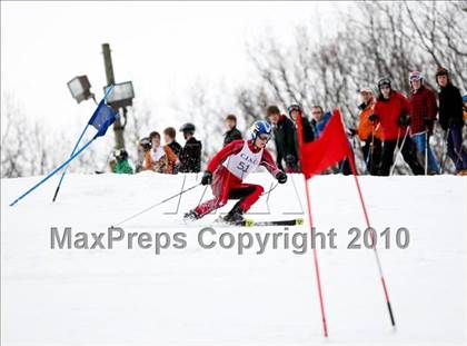 Thumbnail 2 in Connecticuit Interscholastic Ski League Finals (Shoot Out - Team Greenwich) photogallery.