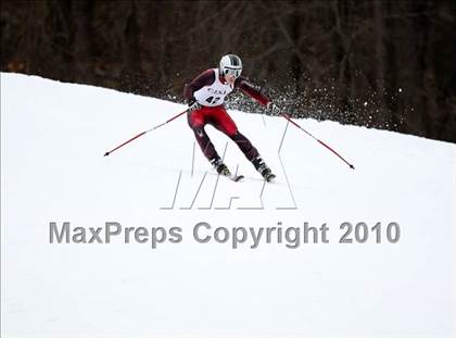 Thumbnail 2 in Connecticuit Interscholastic Ski League Finals (Shoot Out - Team Greenwich) photogallery.