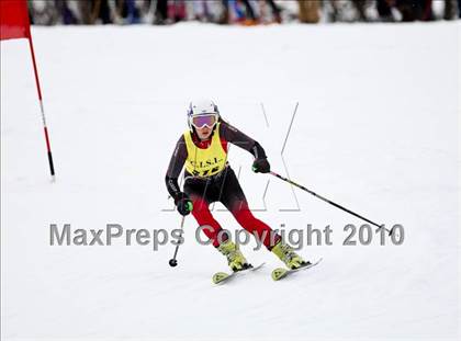 Thumbnail 1 in Connecticuit Interscholastic Ski League Finals (Shoot Out - Team Greenwich) photogallery.