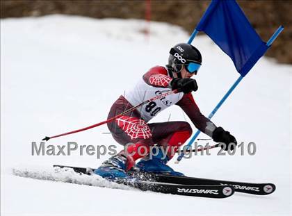 Thumbnail 1 in Connecticuit Interscholastic Ski League Finals (Shoot Out - Team Greenwich) photogallery.