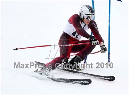 Thumbnail 1 in Connecticuit Interscholastic Ski League Finals (Shoot Out - Team Greenwich) photogallery.