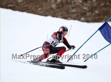 Thumbnail 2 in Connecticuit Interscholastic Ski League Finals (Shoot Out - Team Greenwich) photogallery.