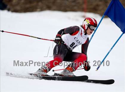 Thumbnail 1 in Connecticuit Interscholastic Ski League Finals (Shoot Out - Team Greenwich) photogallery.