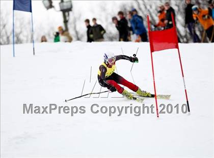 Thumbnail 1 in Connecticuit Interscholastic Ski League Finals (Shoot Out - Team Greenwich) photogallery.