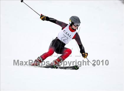 Thumbnail 2 in Connecticuit Interscholastic Ski League Finals (Shoot Out - Team Greenwich) photogallery.