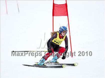 Thumbnail 2 in Connecticuit Interscholastic Ski League Finals (Shoot Out - Team Greenwich) photogallery.