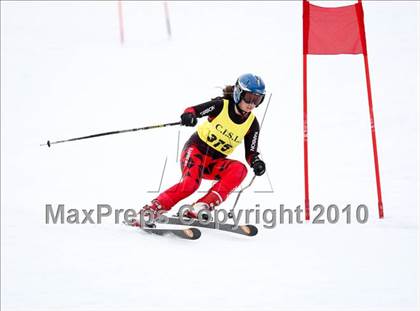 Thumbnail 2 in Connecticuit Interscholastic Ski League Finals (Shoot Out - Team Greenwich) photogallery.