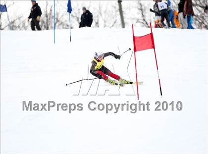 Thumbnail 1 in Connecticuit Interscholastic Ski League Finals (Shoot Out - Team Greenwich) photogallery.