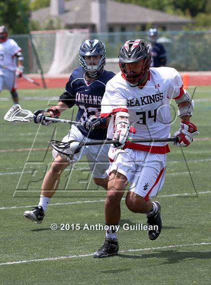 Thumbnail 2 in St. Margaret's vs Peninsula (CIF Southern Section Championship) photogallery.