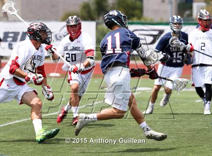 Thumbnail 2 in St. Margaret's vs Peninsula (CIF Southern Section Championship) photogallery.
