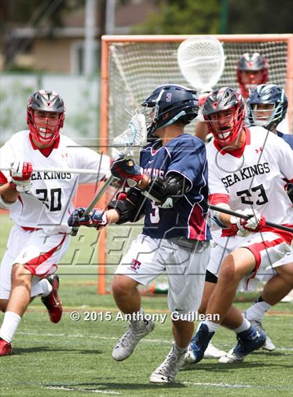 Thumbnail 3 in St. Margaret's vs Peninsula (CIF Southern Section Championship) photogallery.