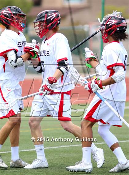 Thumbnail 2 in St. Margaret's vs Peninsula (CIF Southern Section Championship) photogallery.