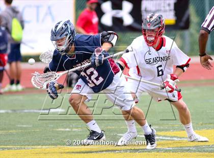 Thumbnail 1 in St. Margaret's vs Peninsula (CIF Southern Section Championship) photogallery.