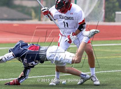 Thumbnail 2 in St. Margaret's vs Peninsula (CIF Southern Section Championship) photogallery.
