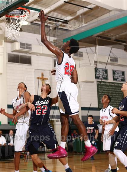 Thumbnail 3 in La Salle @ Pacific Hills (CIF SS Playoffs) photogallery.