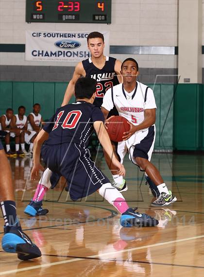 Thumbnail 2 in La Salle @ Pacific Hills (CIF SS Playoffs) photogallery.